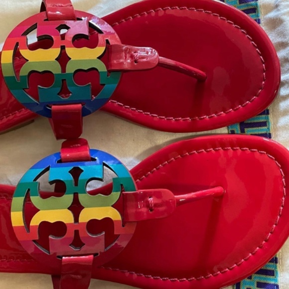 SOLD!!! Rainbow 🌈 Miller Sandals - Picture 5 of 5